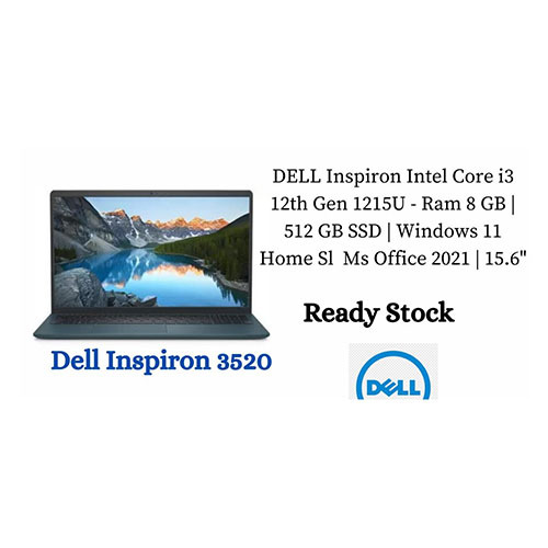 Dell Inspiron 3520 Desktop - Warranty Period: 1 Year