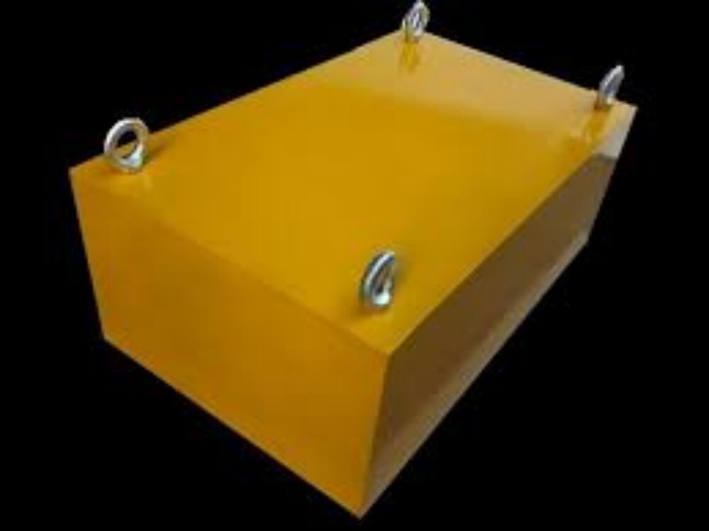 Permanent Suspension Magnet Separators - Color: Yellow