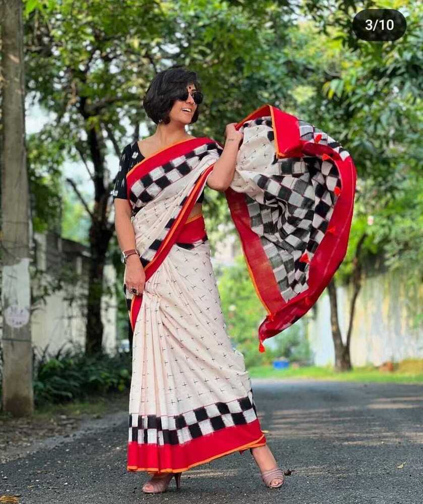 Jbc Avantika Malmal A Cotton Saree