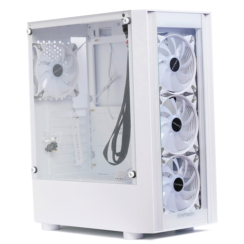 White Cpu Cabinet - Color: Multiple