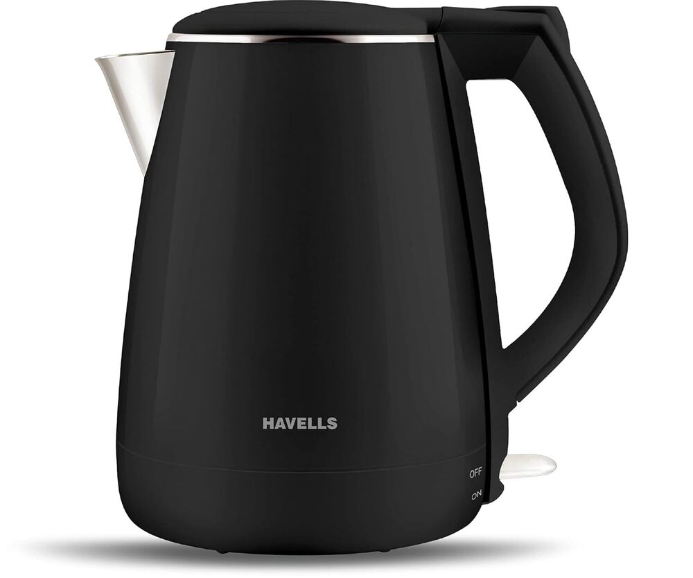 Portable Electric Kettle - Color: Black