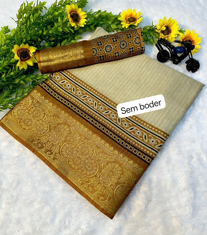 AJRAKH DIGITAL PRINTED SAREES