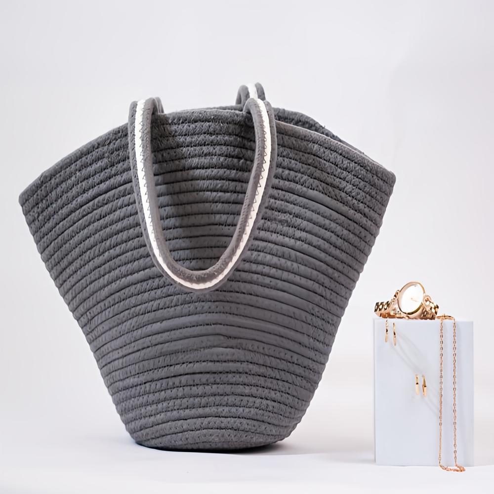 Beach Inspired Tote Bag - Color: Grey