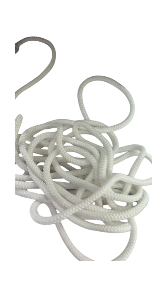 Polyster Draw Cord Size 12No - Color: White