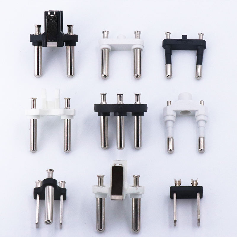 4.0mm 2 Pin Hollow Empty Brass Round Schuko Vde Plug - Application: Electronic Products