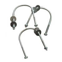 GI U Hook With Washer And Nut