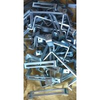 Pipe Bracket Clamp - Color: Silver