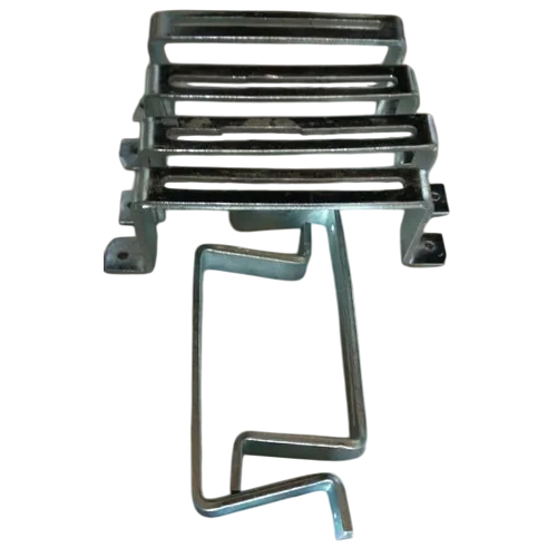 Gi Pipe Bracket Clamp - Color: Silver