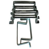 Gi Pipe C Bracket Clamp - Color: Silver