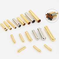 Hollow Pin For Ac Plug Insert - Color: Golden