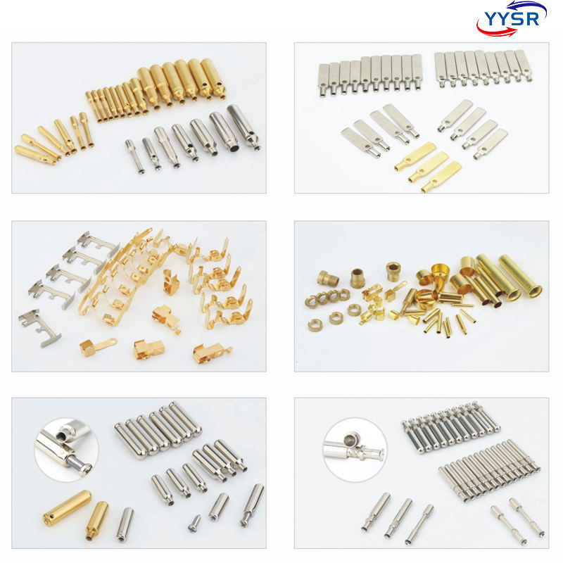 Customized Cnc Lathe Turned Turning Brass Solid Pin - Color: Silver & Golden