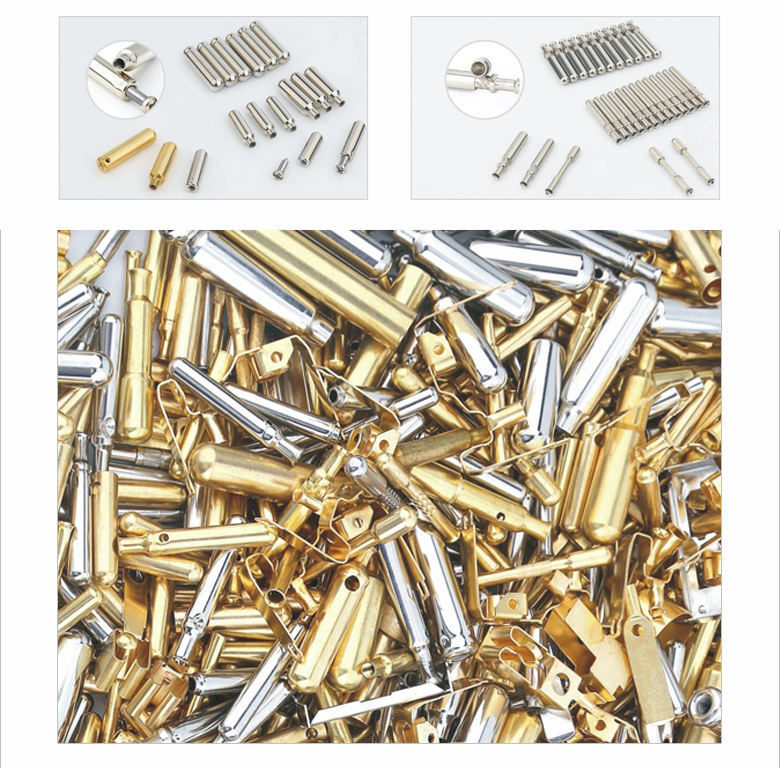 H62 Customized Solid Plug Pin - Color: Silver