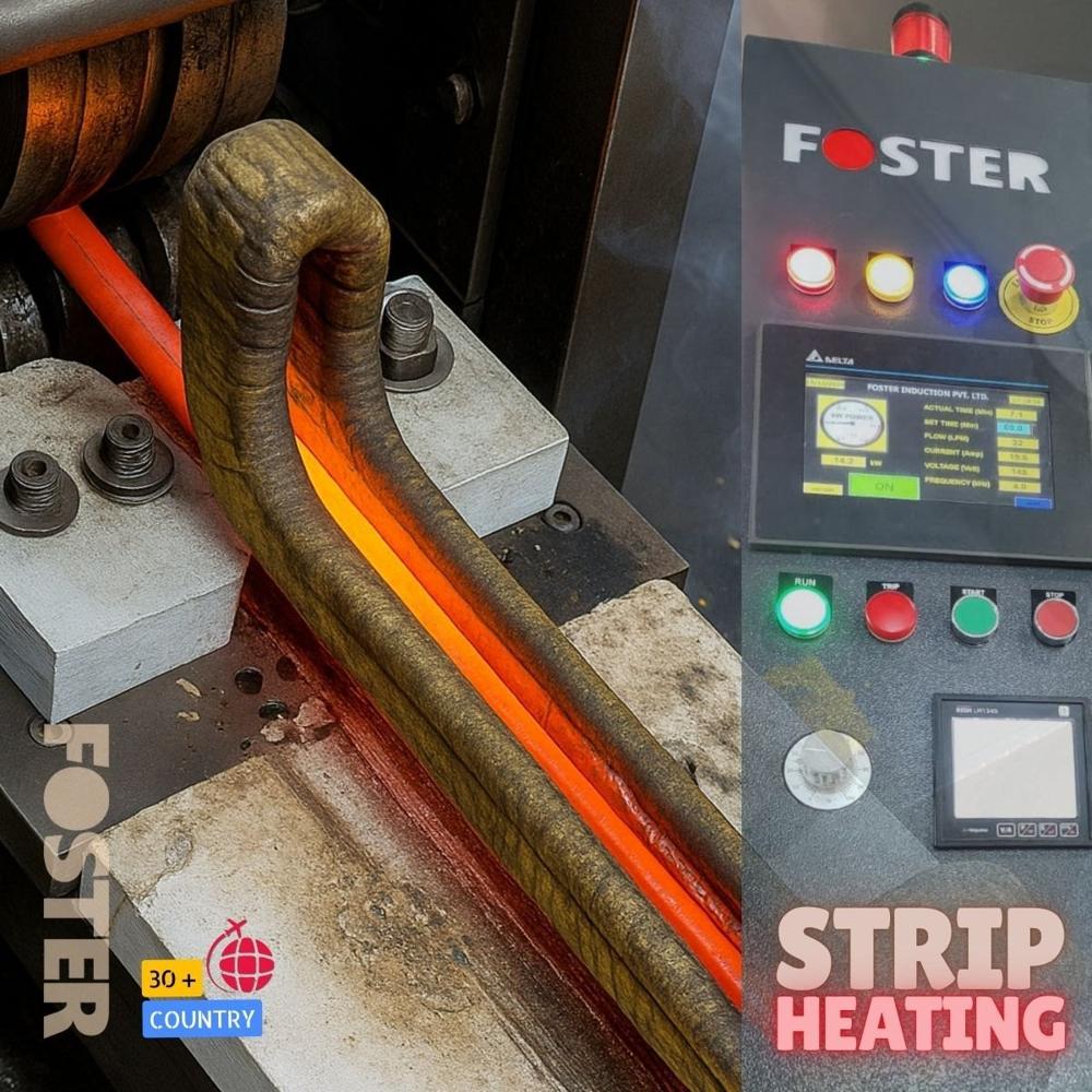 Induction Continuous Strip Heating System - Material: Ms