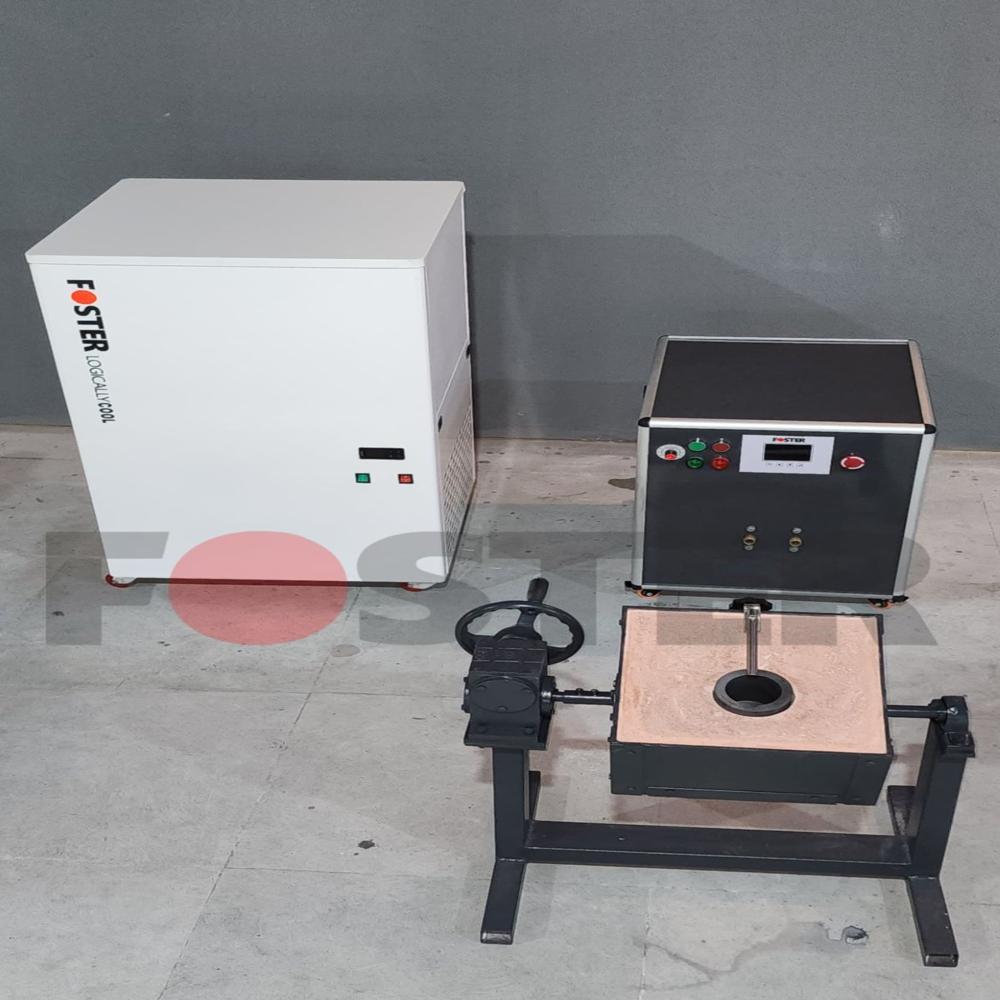Induction Melting Furnace For Platinum - Color: Black