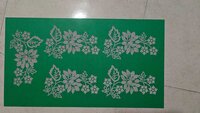 Flower Design Jarkan Die Cutting Sheet