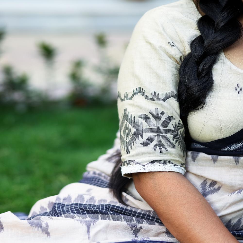 Jamdani Cotton Blouse
