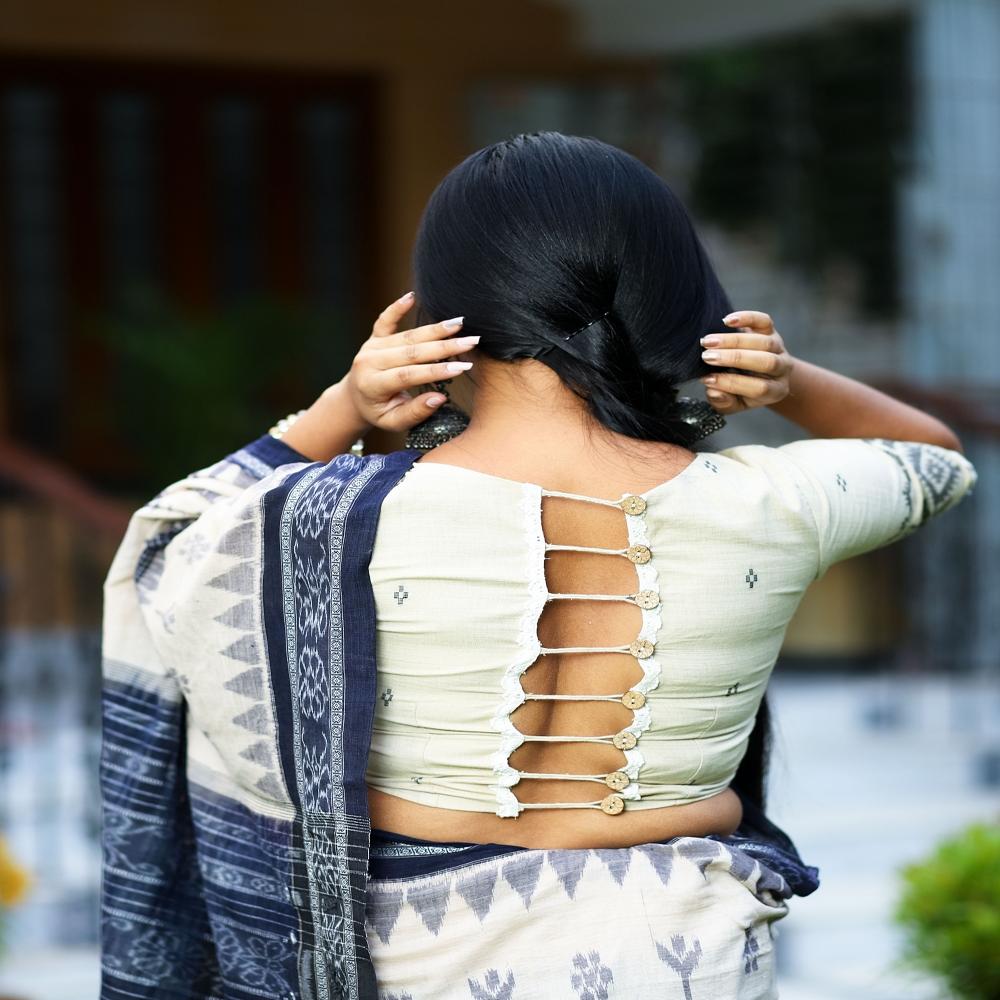Jamdani Cotton Blouse
