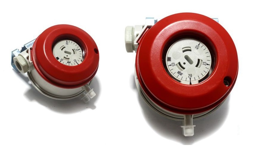 HUBA CONTROL 604.910000 DIFFERENTIAL PRESSURE SWITCH 0.5-5 Mbar