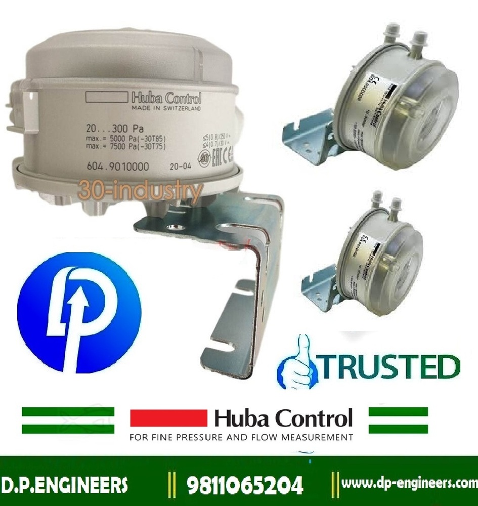 HUBA CONTROL 604.9210000 DIFFERENTIAL PRESSURE SWITCH 100-1000 Pascal