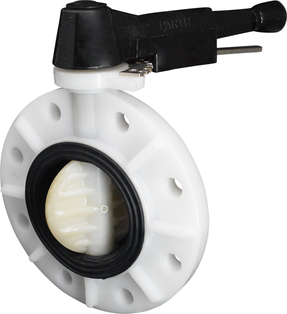 Pp Butterfly Valve Flange End