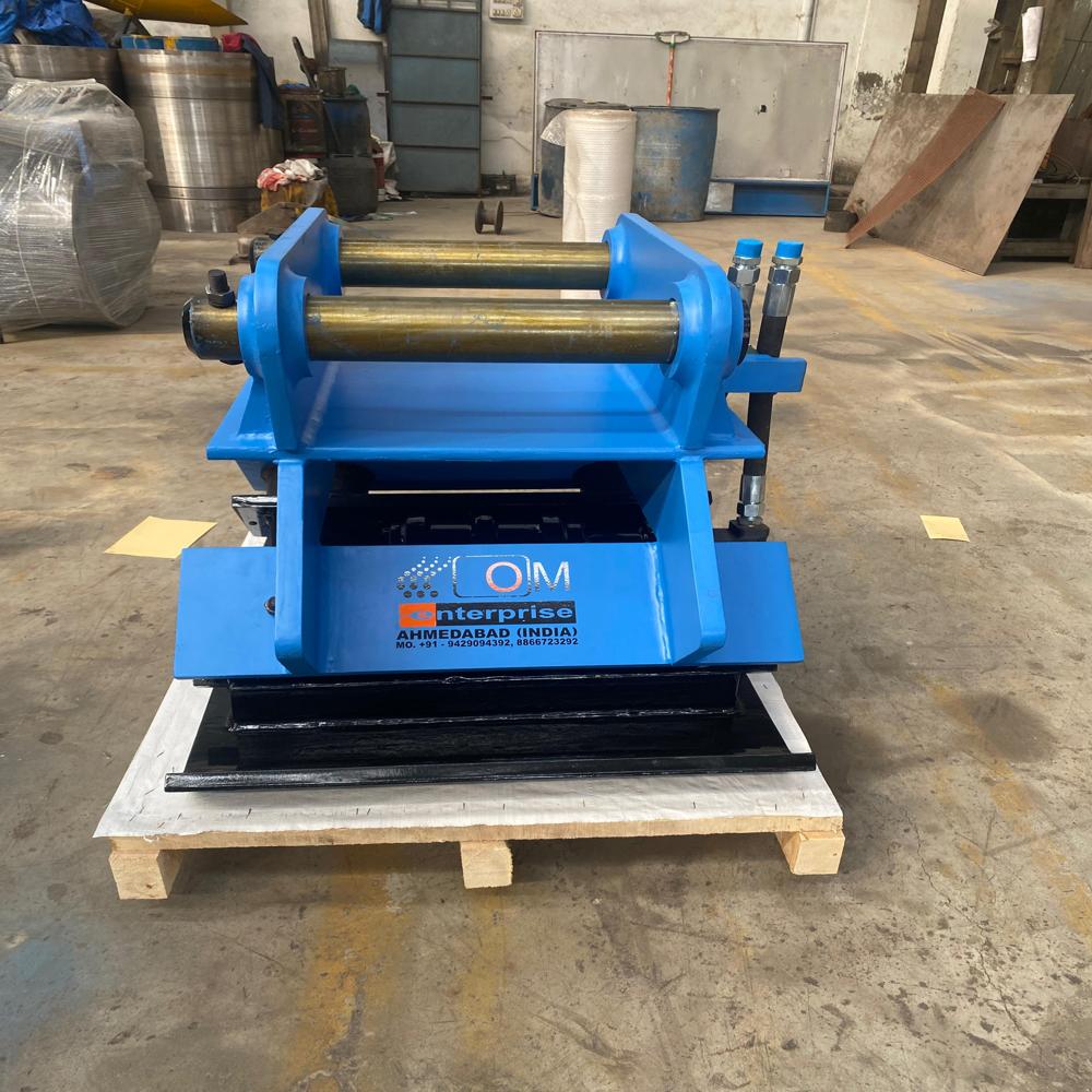 Excavator Plate Compactor - Color: Blue