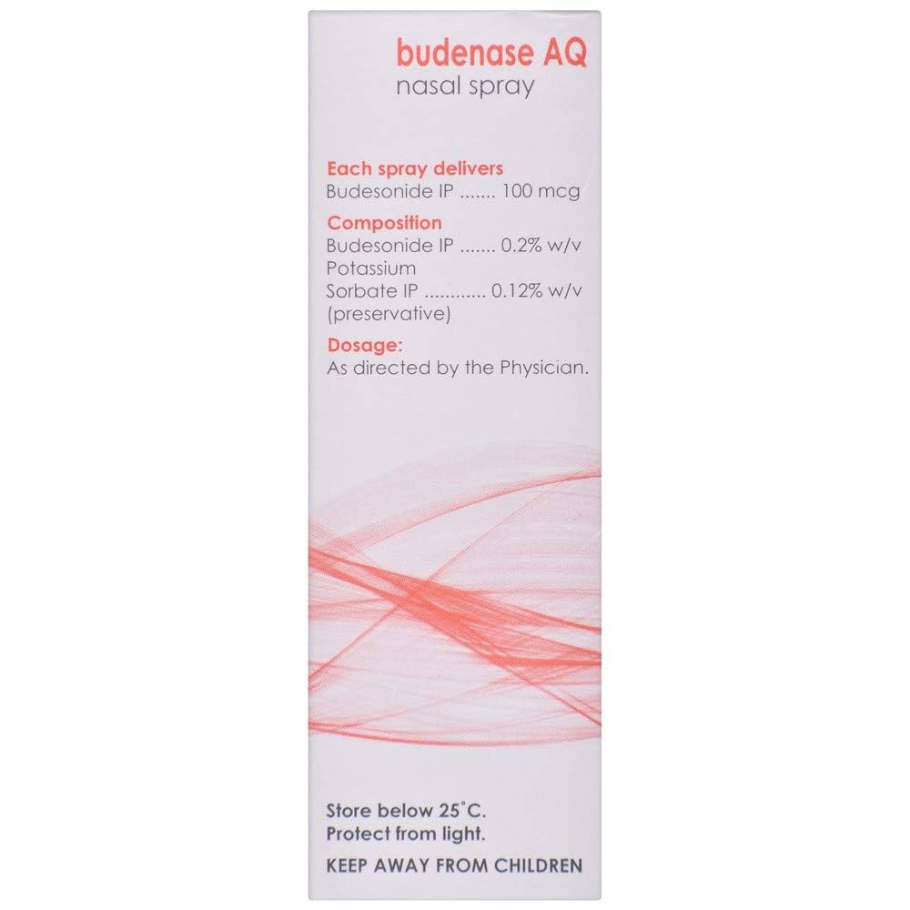 Budenase AQ Budesonide (100mcg) Nasal Spray
