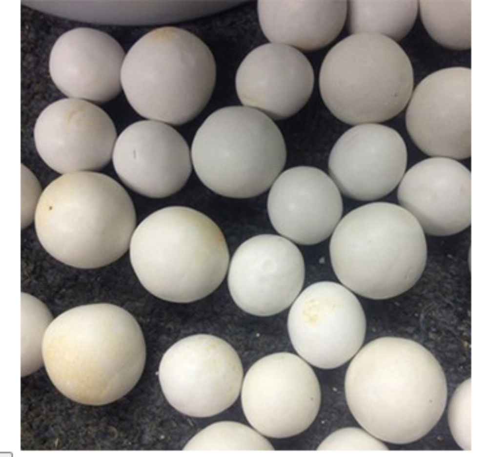 Porcelain Ball - Color: Gray