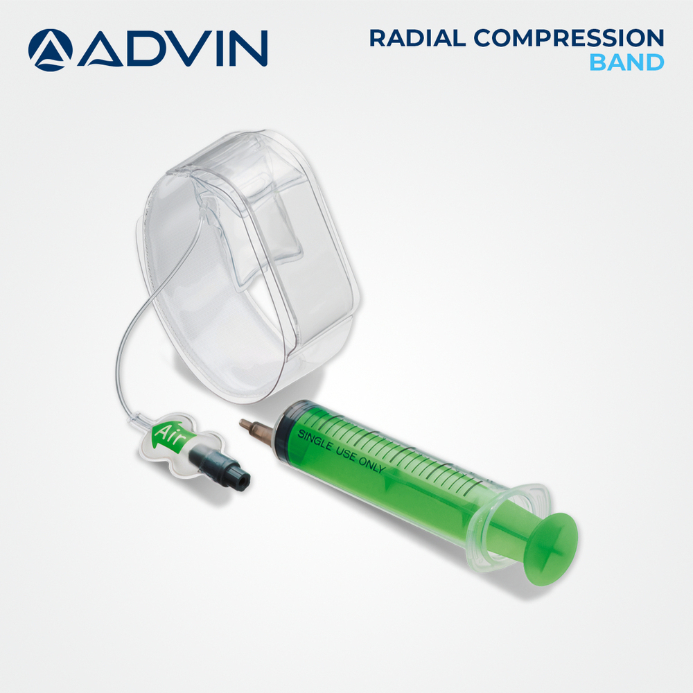 TPU Radial Artery Band for Cardiology