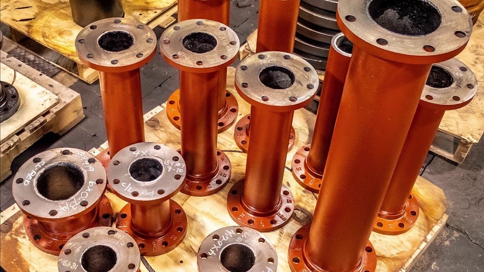 Ms Standard Flanges - Color: Golden-yellow