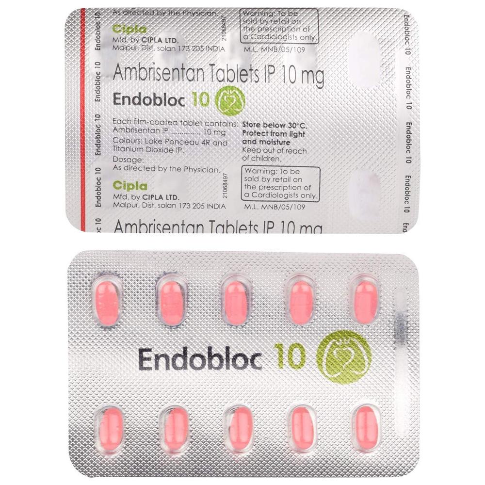 Endobloc 10 Ambrisentan (10mg) Tablet