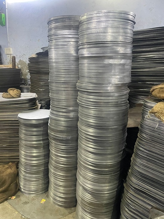 High Grade Ms Circle - Coating Type: Powder Coated