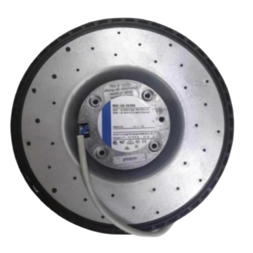 EBM PAPST RER160-28/56S Fan for 230V AC 0.26/0.27A 45/46W 2850/3250RPM METAL BLACK Cooling Fan