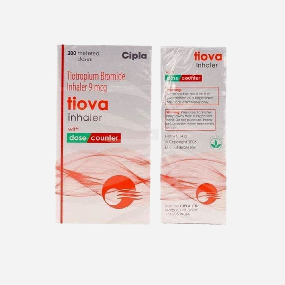 Tiova Inhaler Tiotropium Bromide 9mcg Inhaler