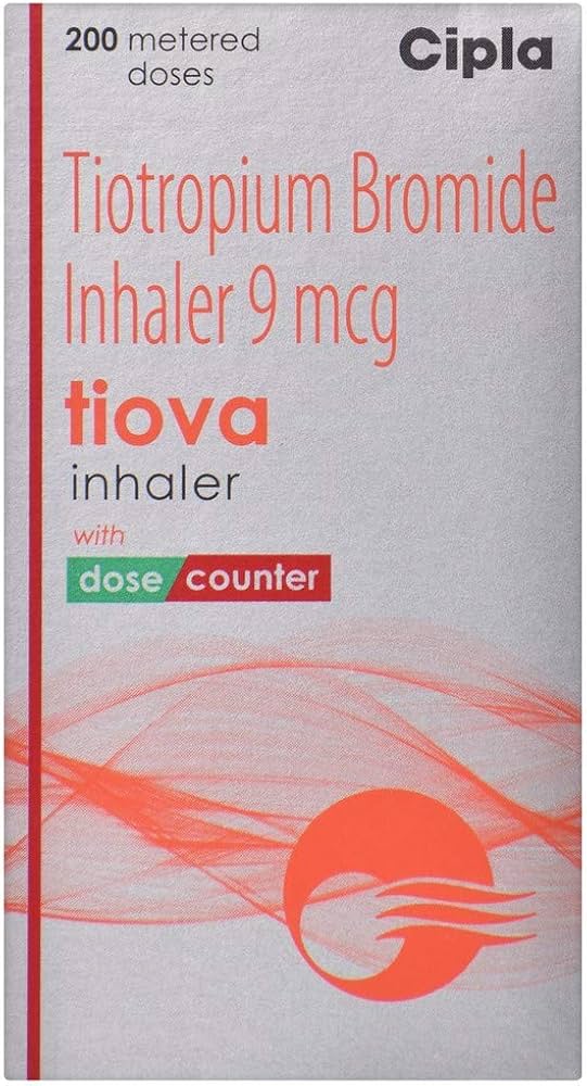 Tiova Inhaler Tiotropium Bromide 9mcg Inhaler
