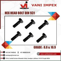 Rust Proof High Tensile Bolts