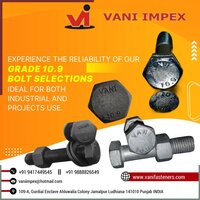 High Tensile EN19 Vani Hexagon Screw Grade 10.9