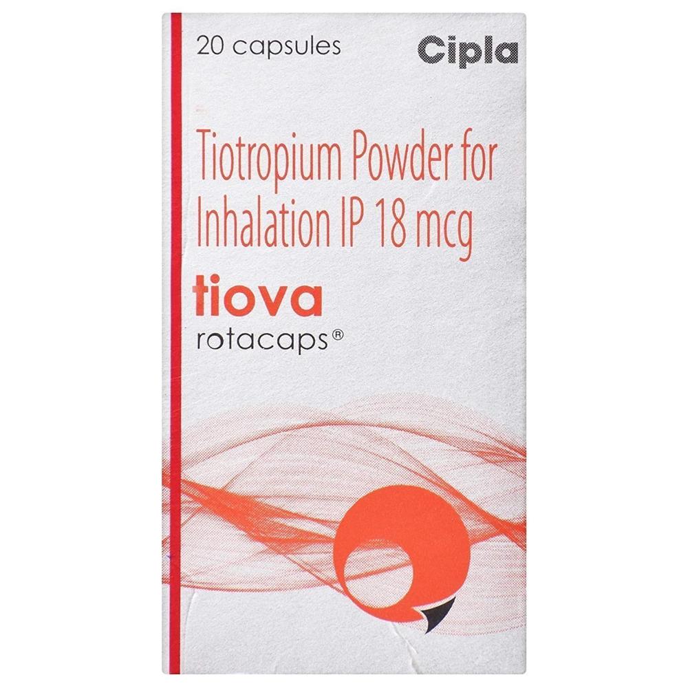 Tiova Tiotropium (18Mcg) Rotacap - Drug Type: General Medicines