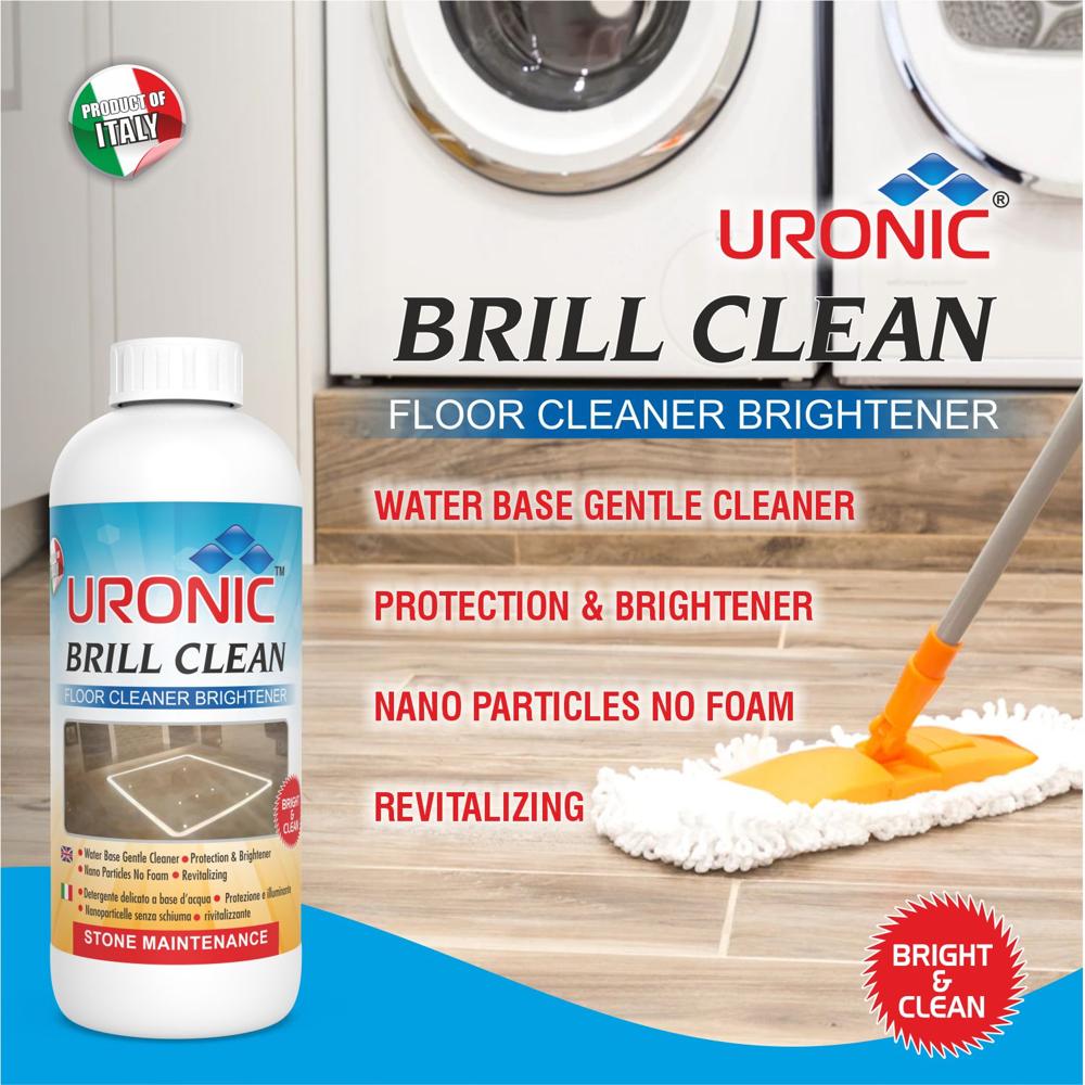 Brill Clean Floor Cleaner - Color: Transparent