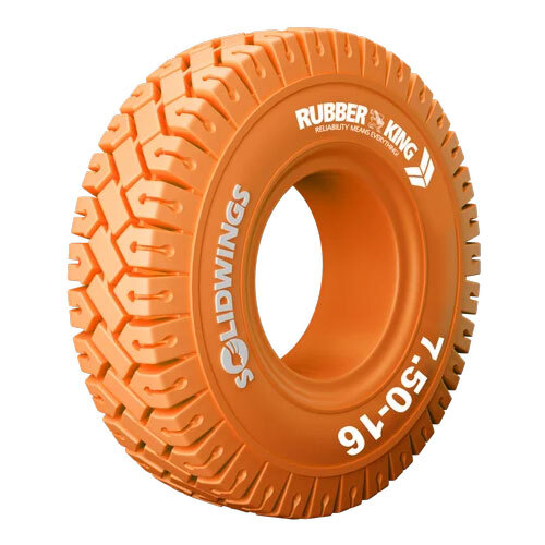 Solid Wings Non Marking 7.50-16 Solid Tyre - Application: Industrial