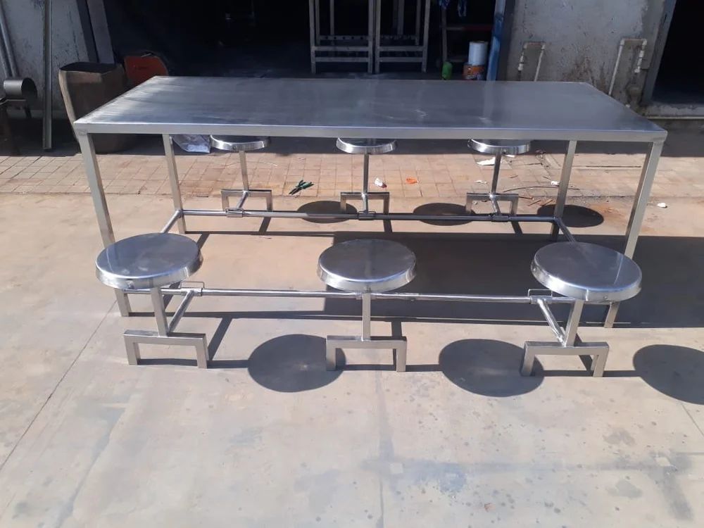 Stainless Steel Table - Color: Silver