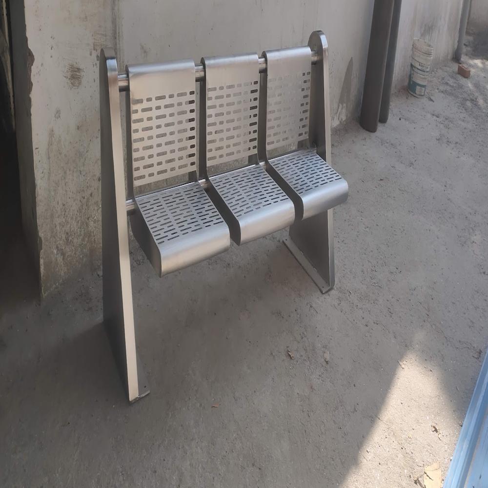 Stainless steel bench