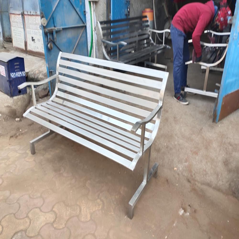 Stainless steel bench
