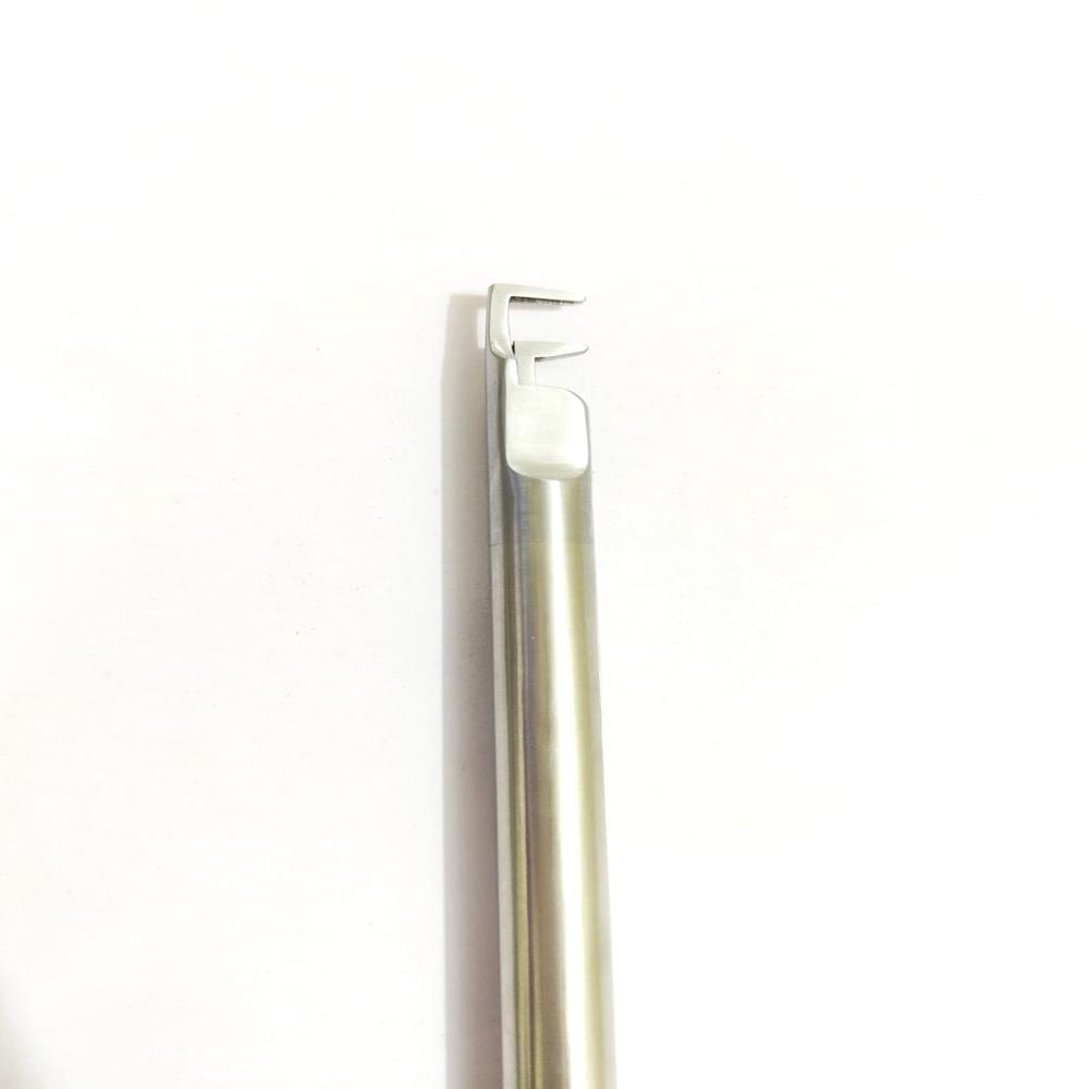 Laparoscopic 10mm Right Angle Clip Applicator 10mmx 330mm - Stainless Steel, 10mm Size, Silver Color, Manual Operation, Portable Design