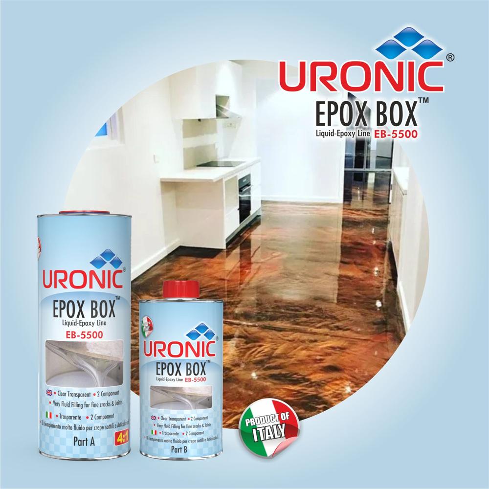 Epox Box Liquid Epoxy (1.5ltr) - Application: For Filling Marble Joints And Cracks