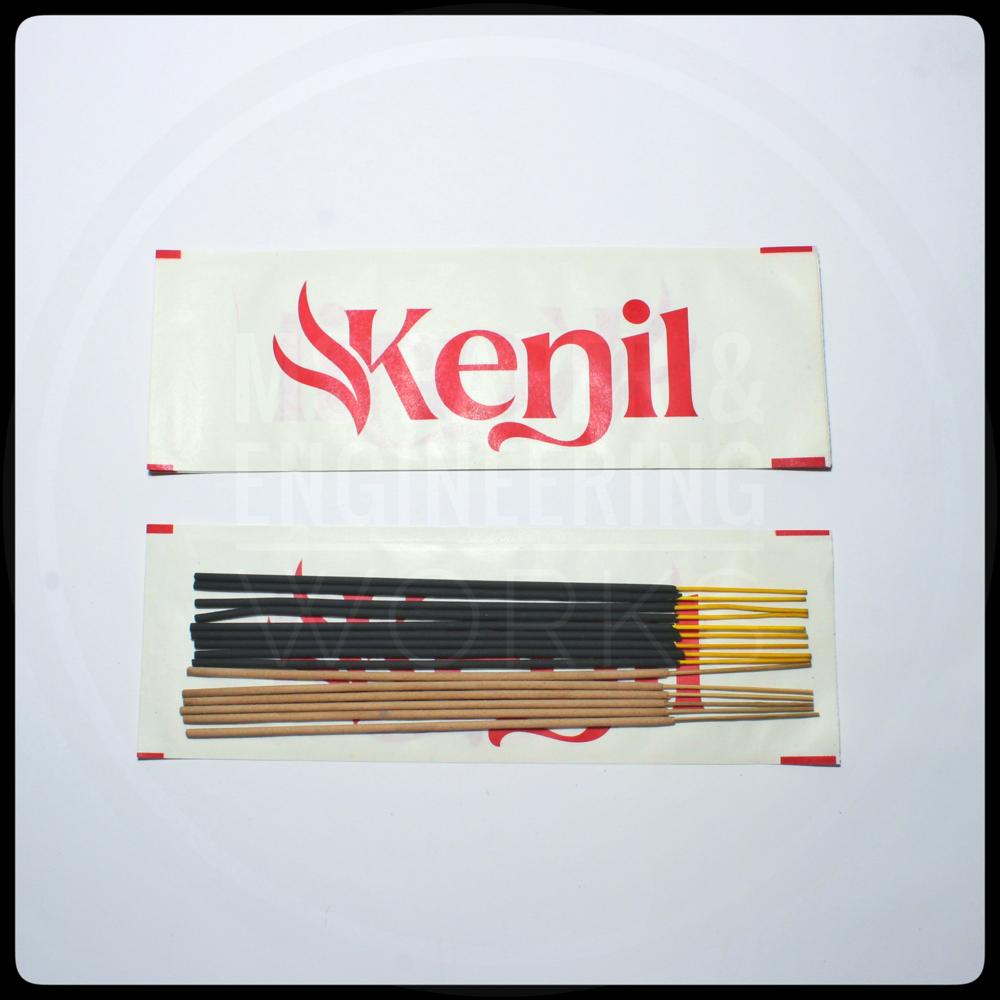 Printed Matte Agarbatti Pouch Heat Sealed