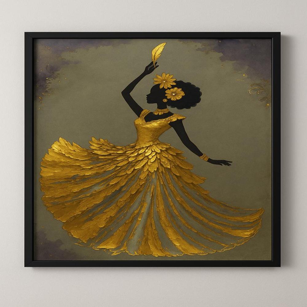 Designer Photo Frames And Canvas/hd Printing With Gold Inlay& Embossing - Design Type: Customizable