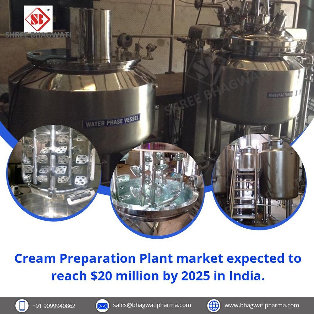 Shampoo Cream Manufacturing plant