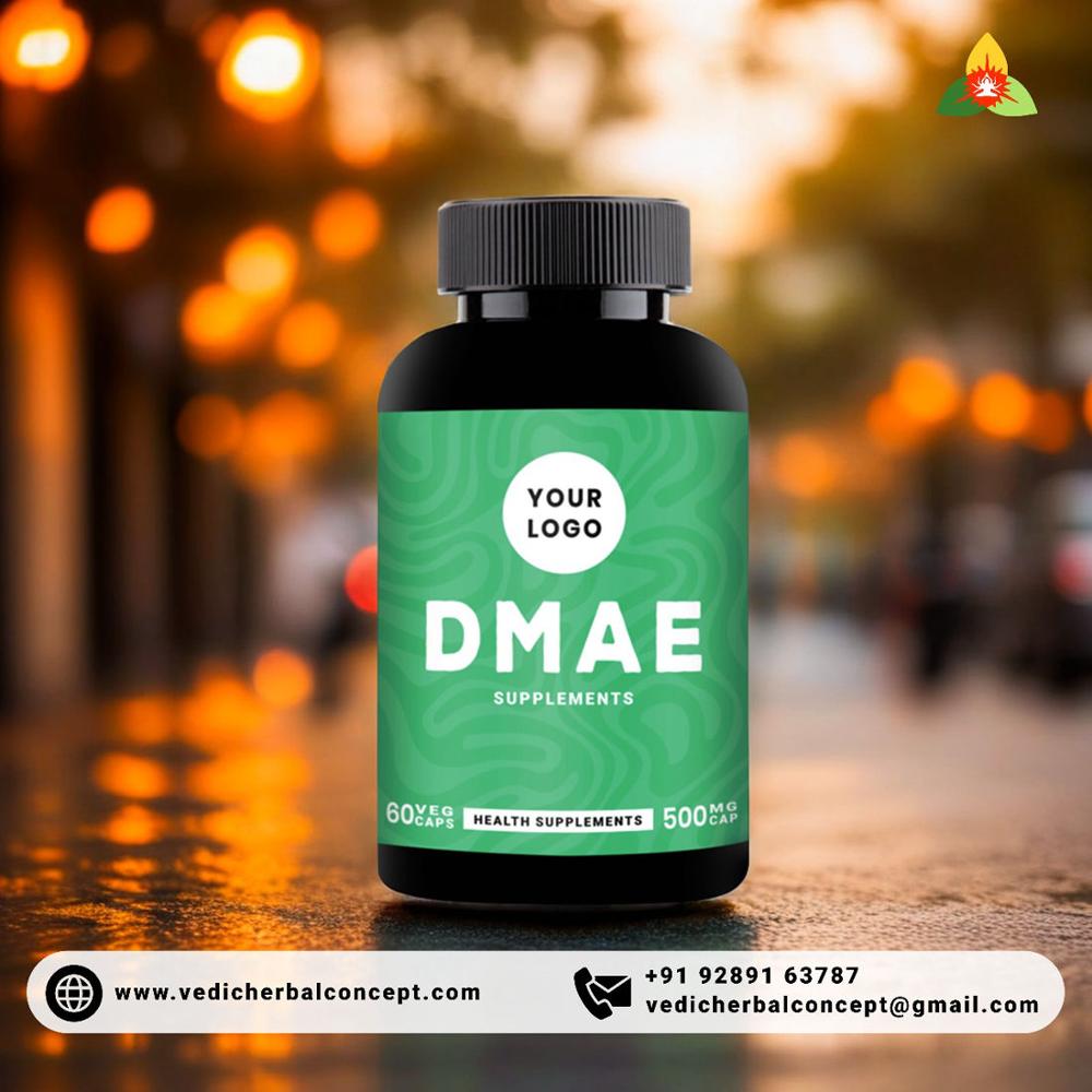Dmae 500 Mg Capsules - Ingredients: Herbs