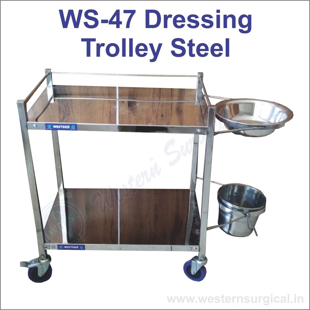 Dressing Trolley Steel