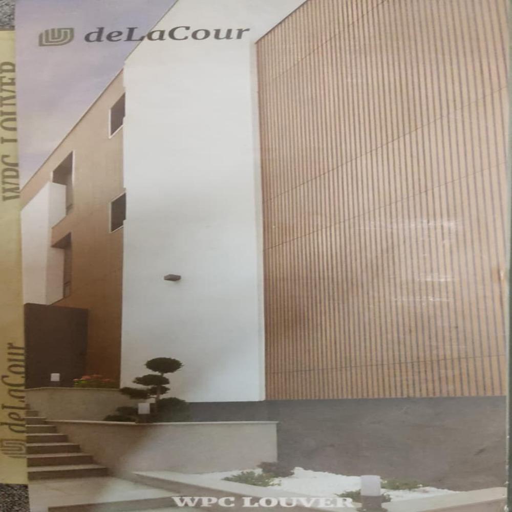 Wpc Exterior Wall Cladding - 20-25 Mm Size | Rich Brown Color, Easy To Install, Durable Against Weather & Eco-friendly Solution